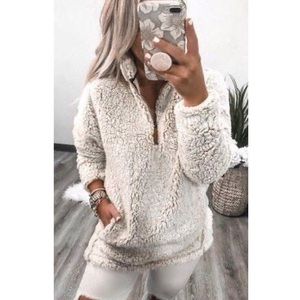 Boutique Sherpa Pullover